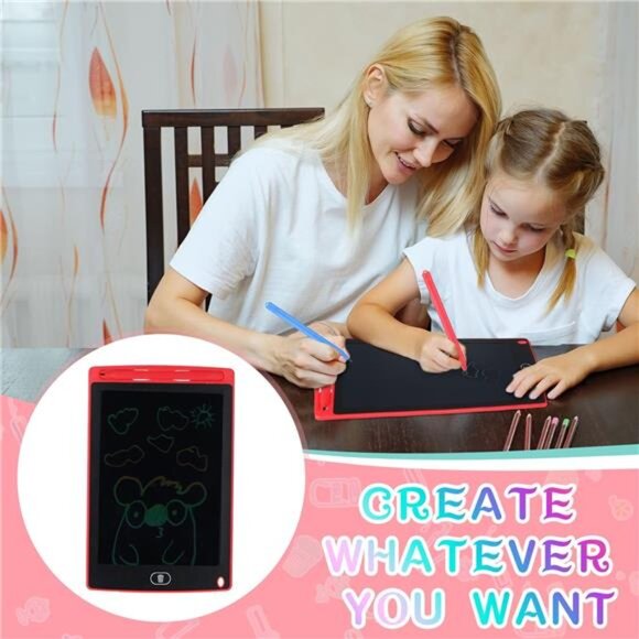 4 Pcs LCD Writing Tablet for Kids 8.5 Inch Doodle Board Drawing Tablet Toys - Picture 6 of 7